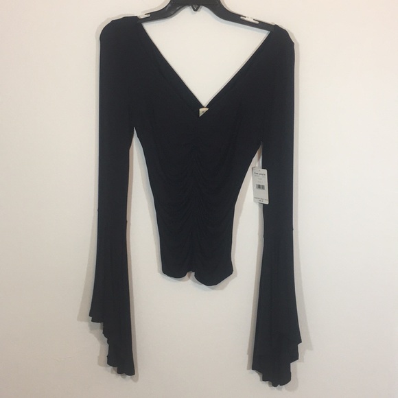 NWT Free People What a Babe bell sleeved top shirt - Picture 3 of 9